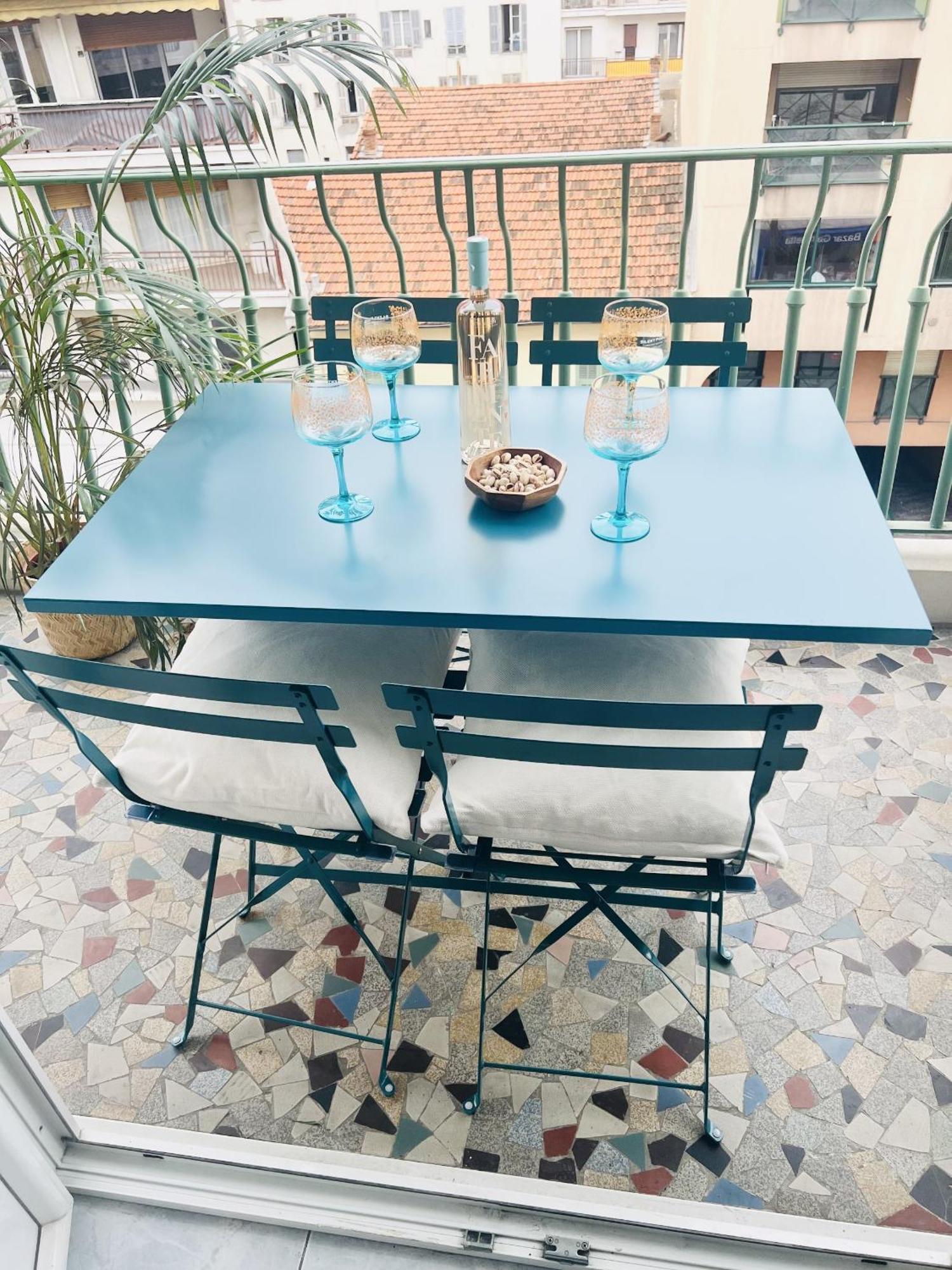 Mj-Select - Gambetta 4 Pers Terrace Clim Lejlighed Nice Eksteriør billede